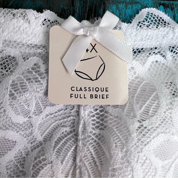 Pennington’s White Femme Couture Panty Déesse Collection Size 4x NWT Brand New - Picture 6 of 8